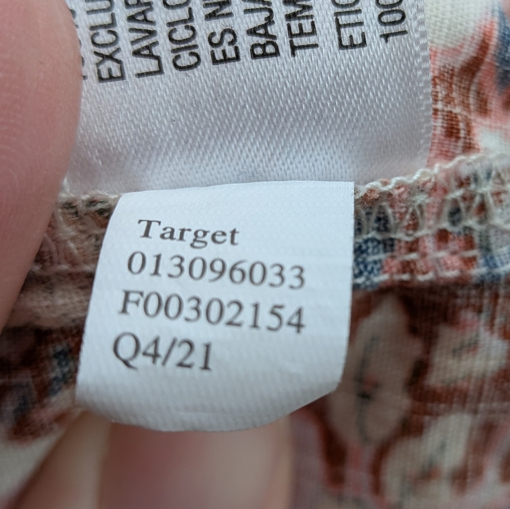 Universal Thread Patchwork Smocked Midi Dress - P… - image 7